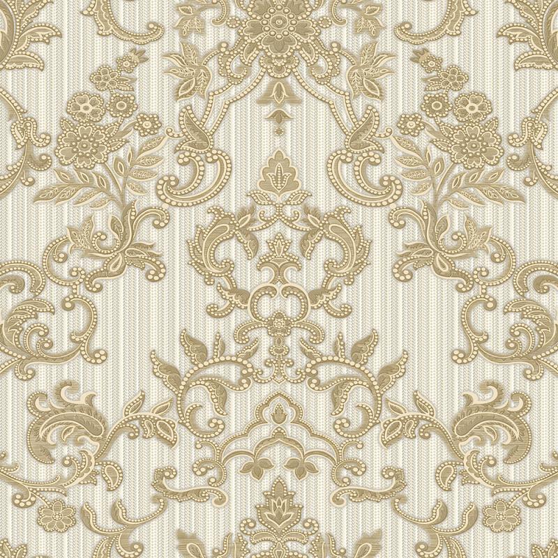 Seyyah | Çiçek Desenli Damask Duvar Kağıdı | 1305-3