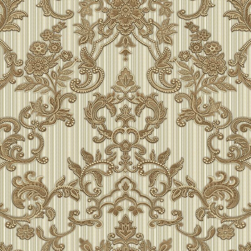 Seyyah | Çiçek Desenli Damask Duvar Kağıdı | 1305-4
