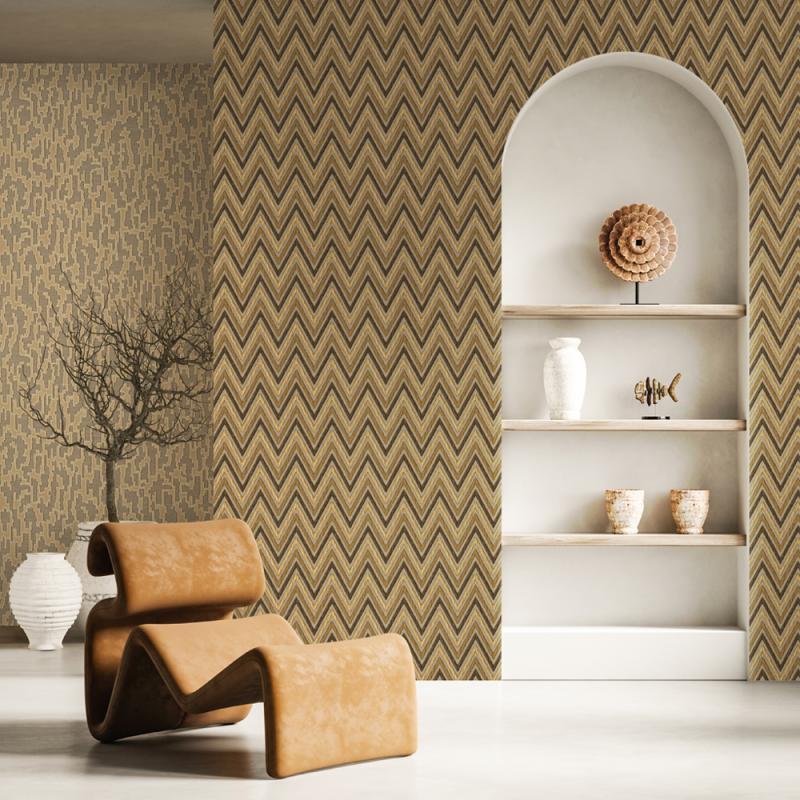 Vera | Modern Geometrik Desen Duvar Kağıdı | 1509-4