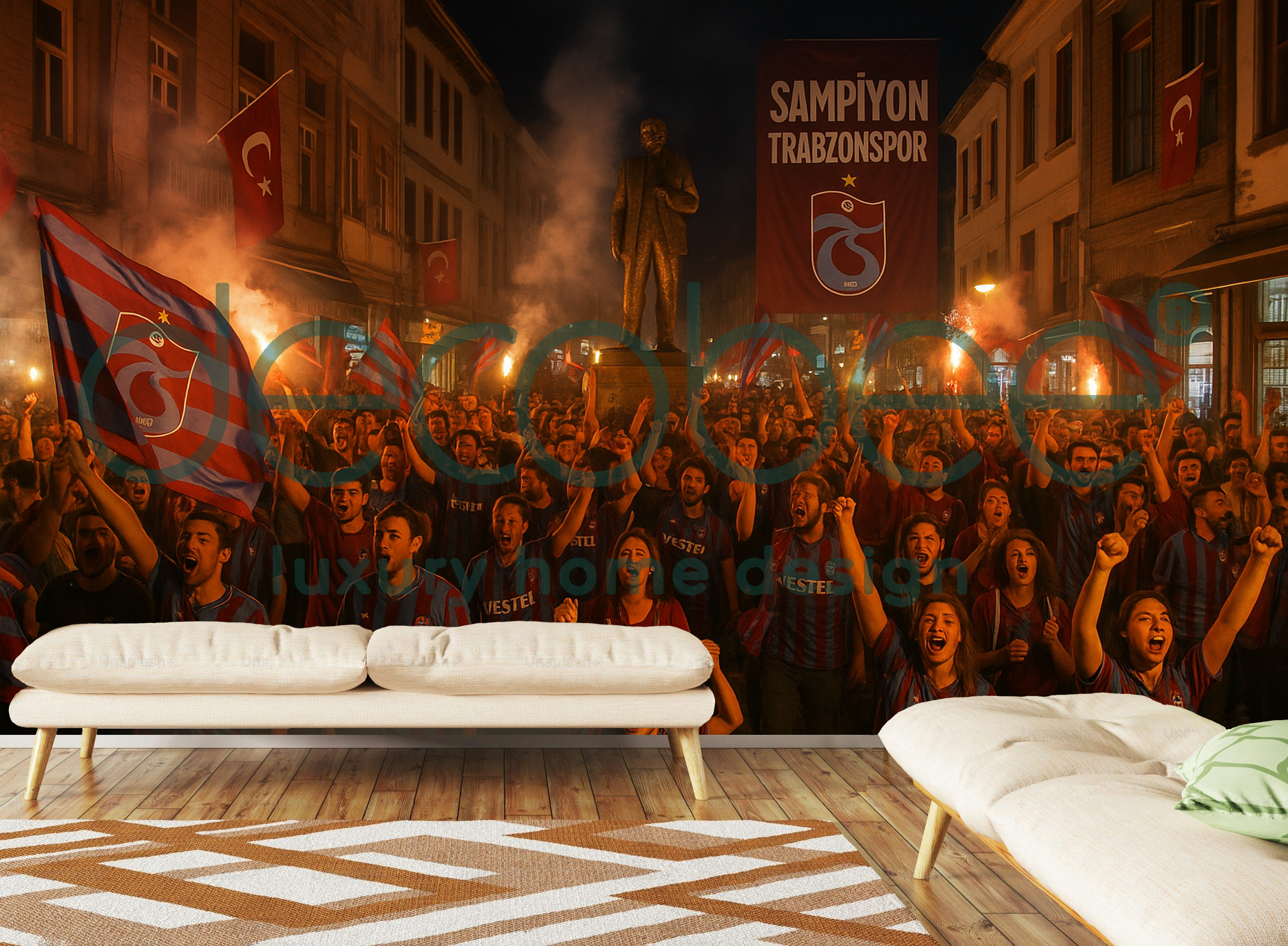 Trabzonspor Posteri | Uzun Sokakta Kutlamalar | TS004