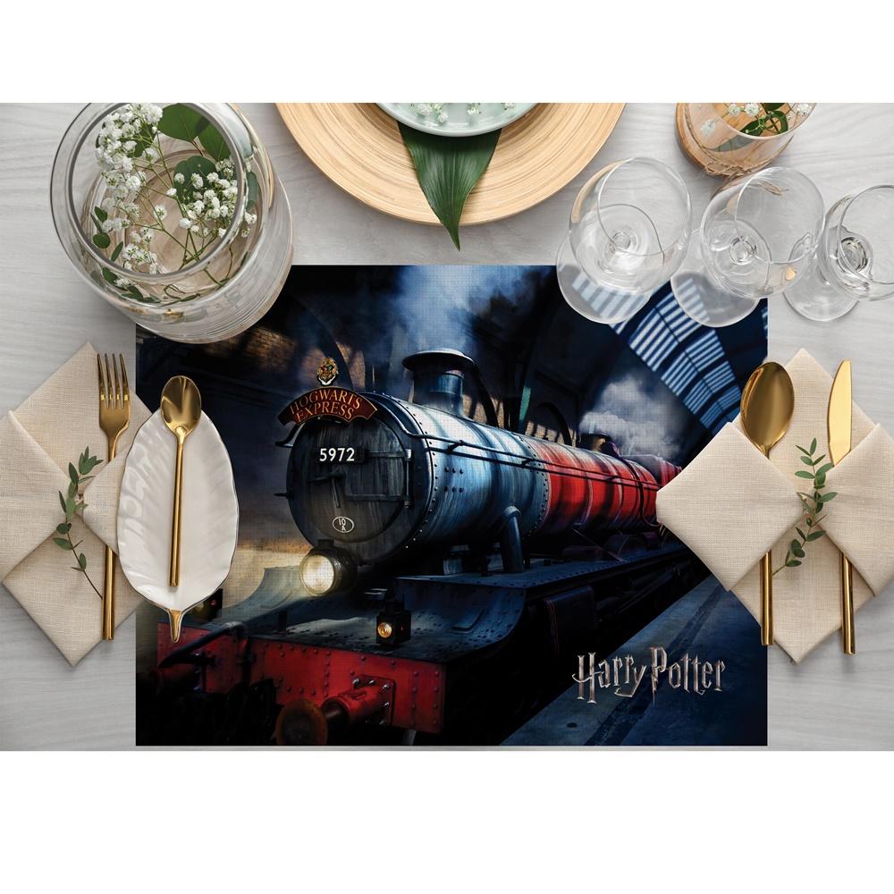 Amerikan Servis | Hogwarts Express Kumaş Amerikan Servis 4'lü Set | 35X50CM