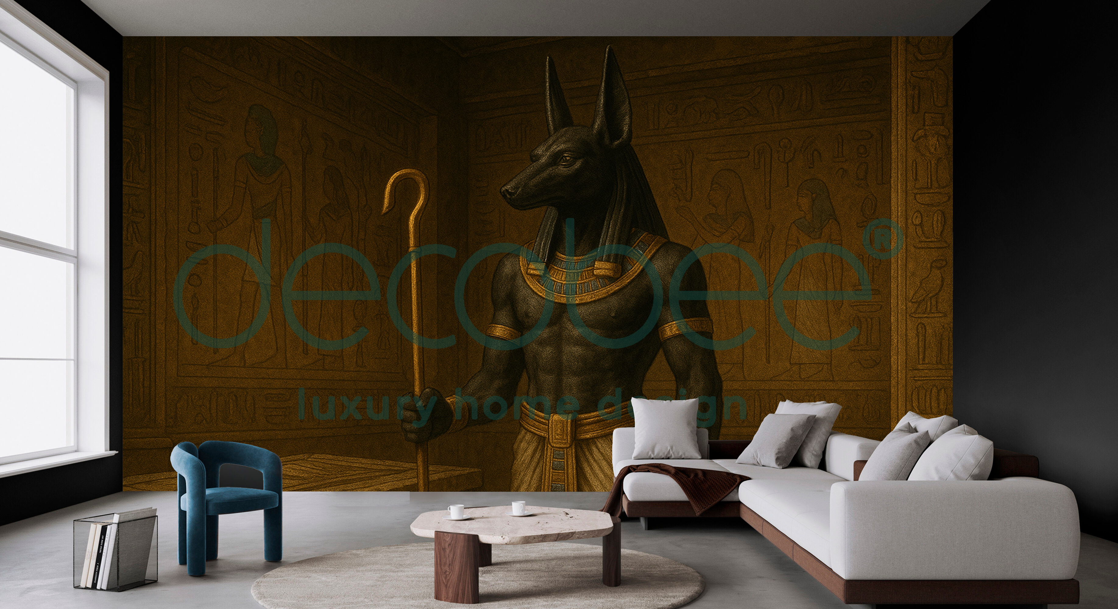 Antik Mısır Posteri | Antik Mısır'da Anubis Betimlemesi | MSR005