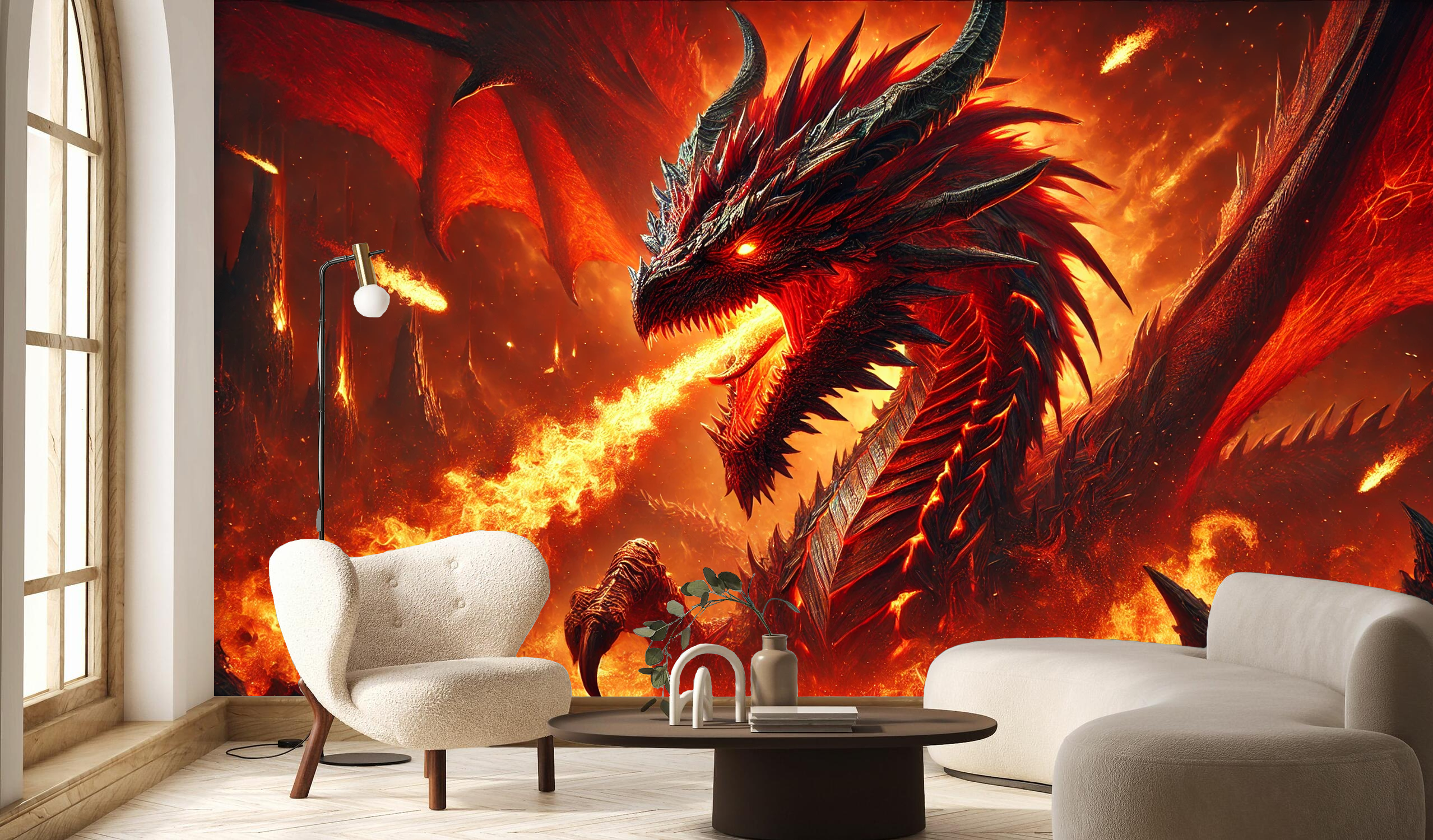 Ejderha Görünümlü | Alevlerin Efendisi Dragon | EJ014