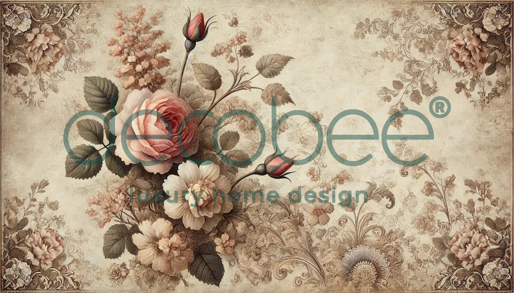 Çiçek Posteri | Pastel Çiçek Aranjmanı | CK018