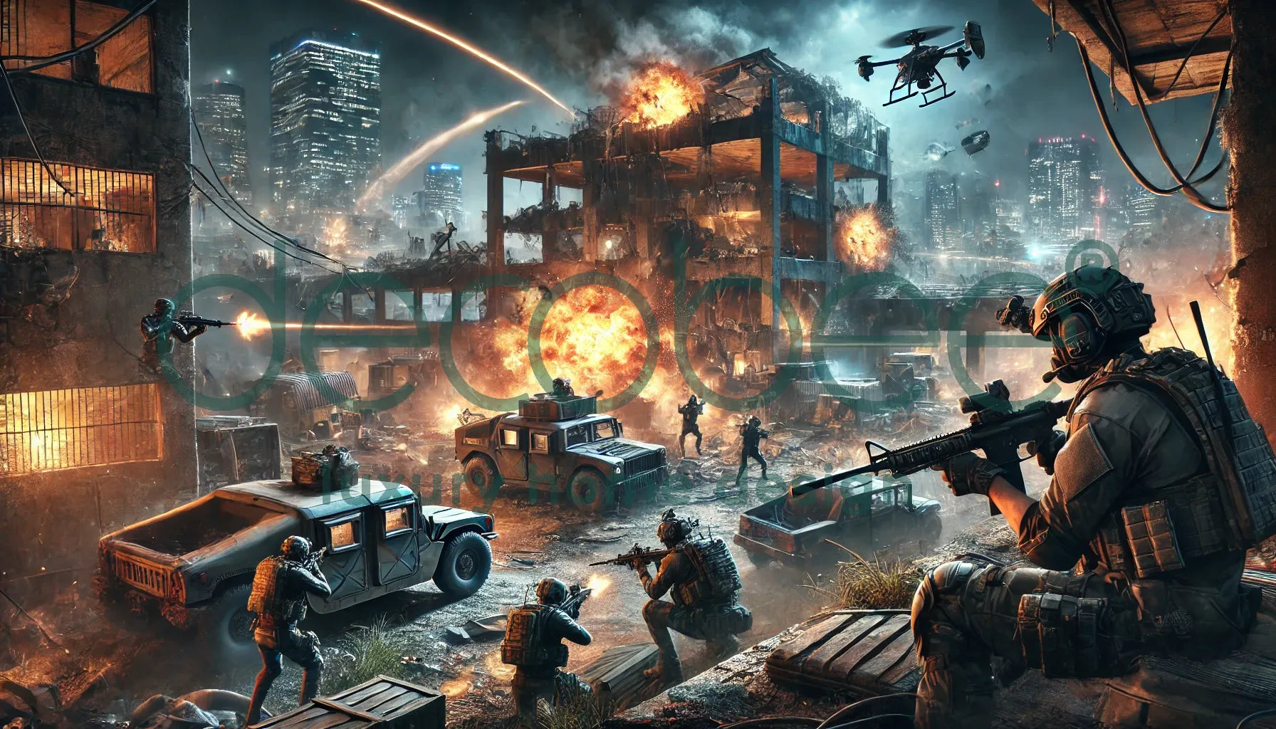 Oyun Salonu Posteri | Mistik Battlefield | GM010