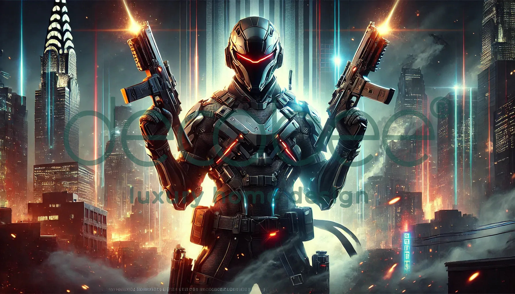 Oyun Salonu Posteri | Korkulu Robot Ajan | GM011