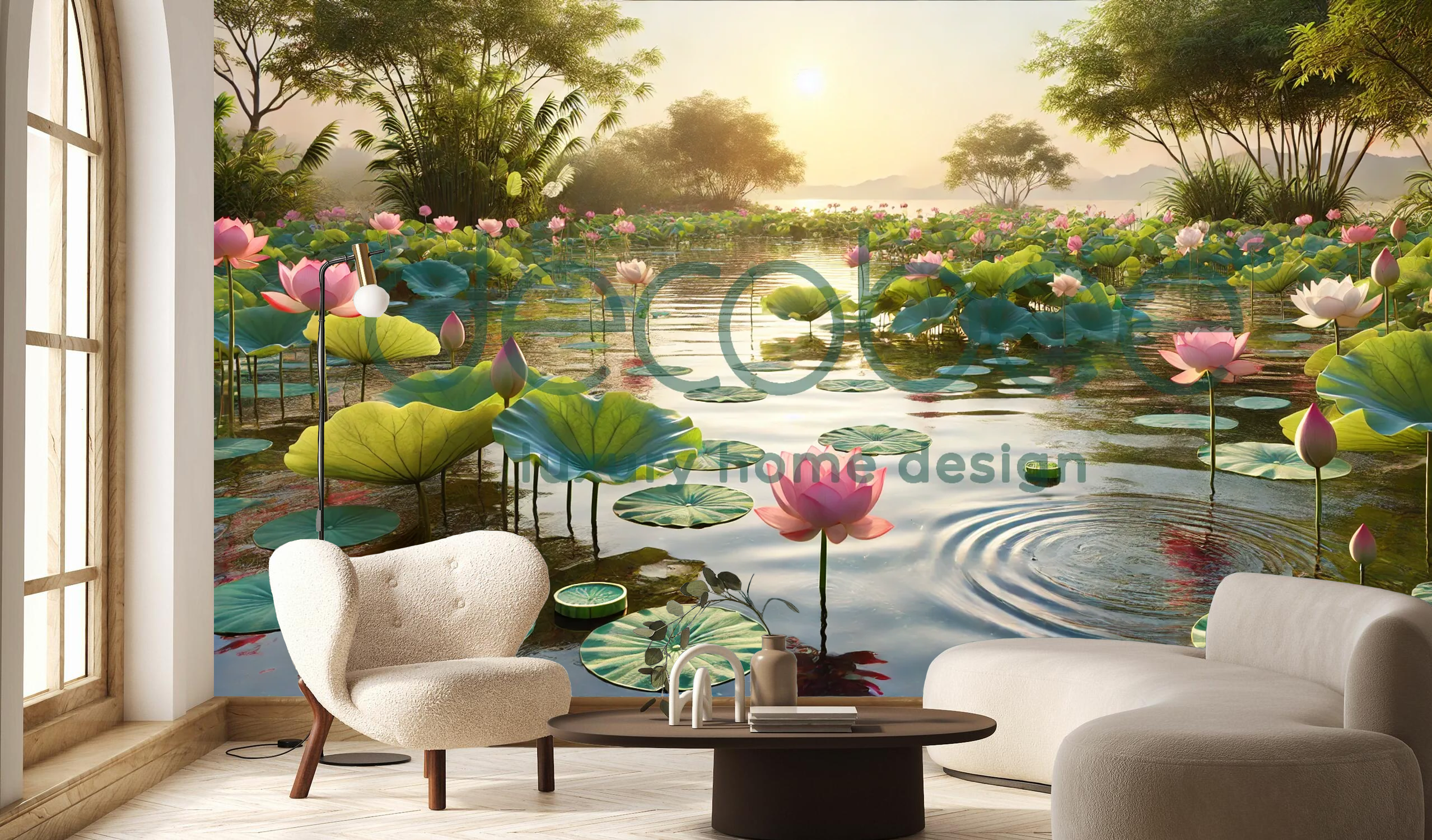 Çiçek Posteri | Nilüfer Göleti | CK007