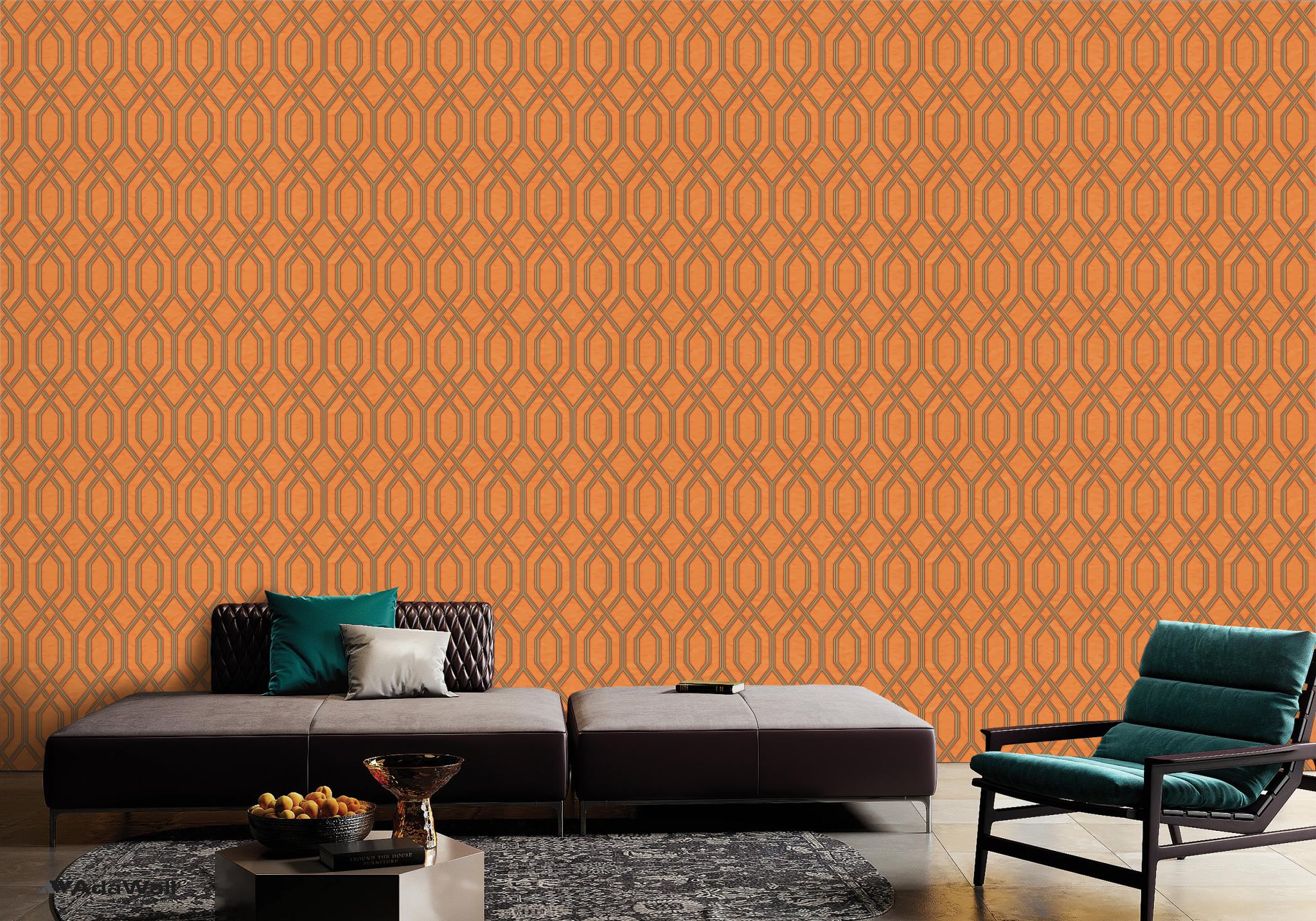 Vera | Modern Geometrik Desen Duvar Kağıdı | 1502-4