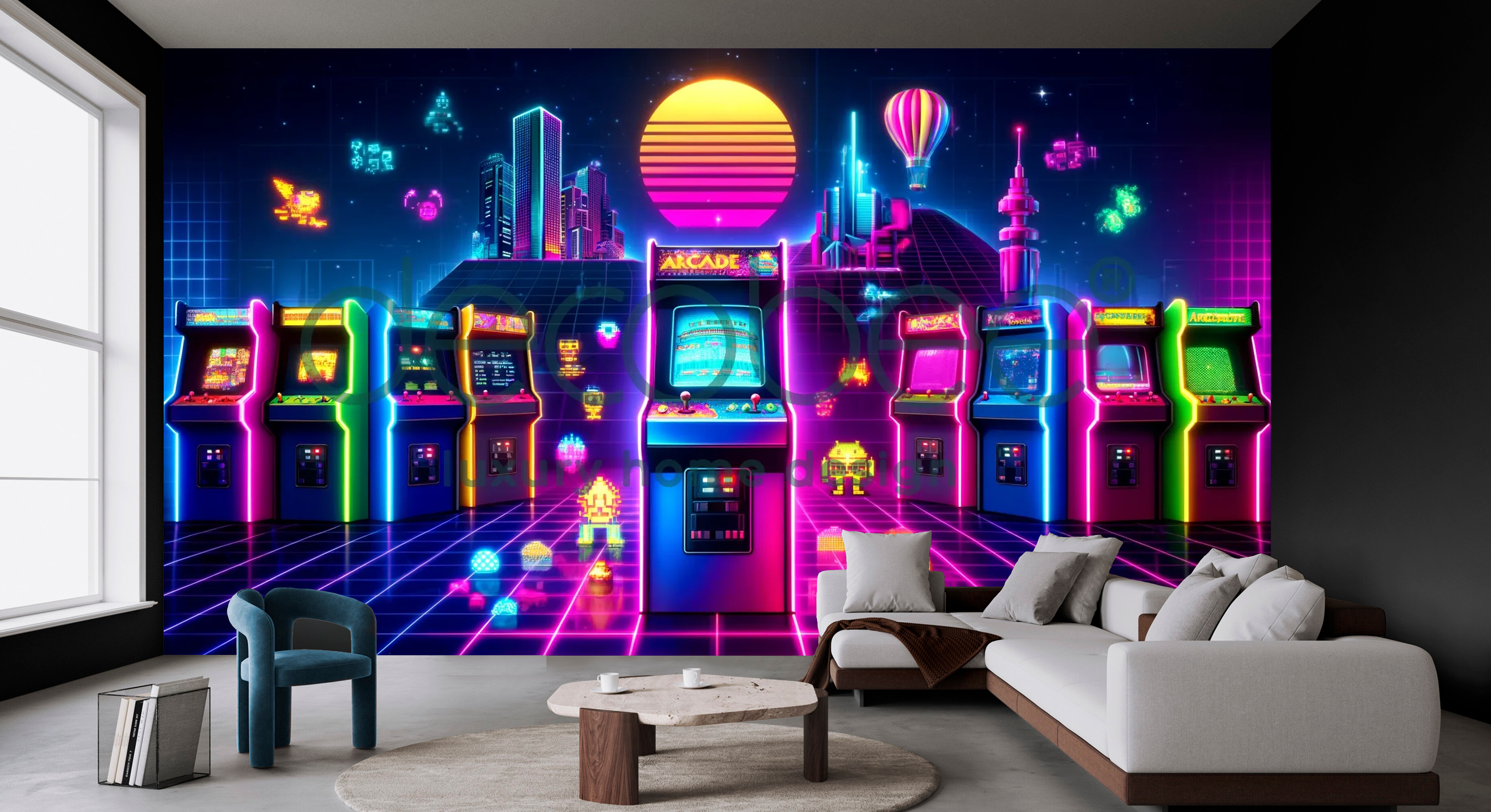 Oyun Salonu Posteri | Retro Arcade | GM006