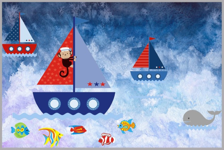 Çocuk Odası | 3D Çocuk Posteri | DECOBEE-K098