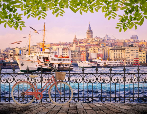 Şehir Görünümlü | 3D Şehir Posteri | DECOBEE-CT027