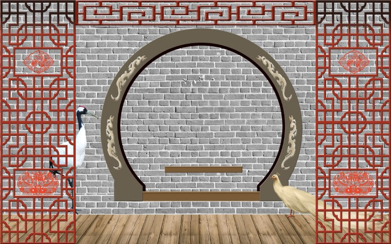 Çin Konsepti | 3D Çin Posteri | DECOBEE-CC132