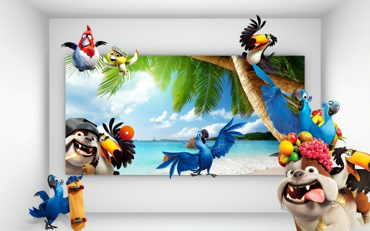 Çocuk Odası | 3D Çocuk Posteri | DECOBEE-K250