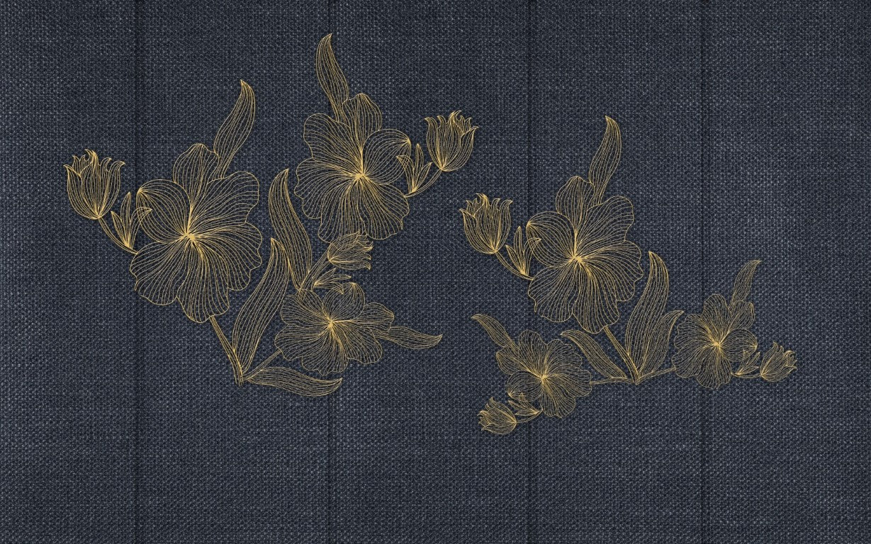 Çiçek Desenli | 3D Çiçek Posteri | DECOBEE-F500