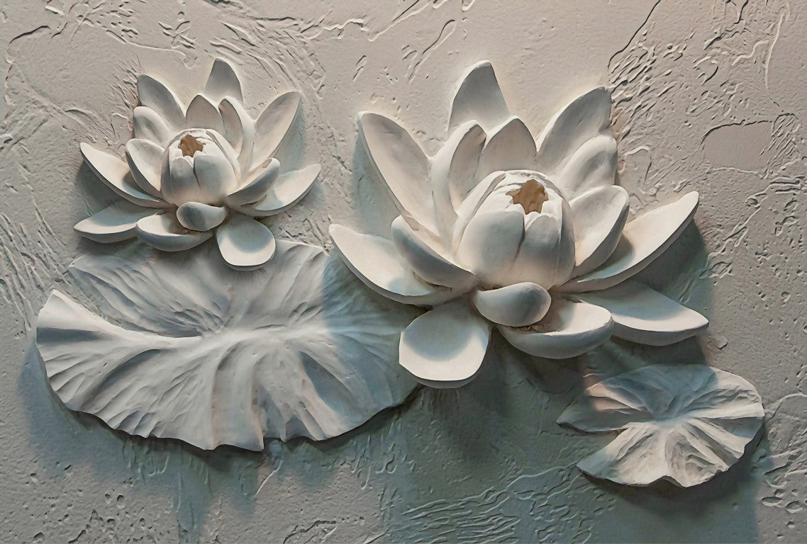 Kabartma Görünümlü | 3D Rölyef Posteri | DECOBEE-R194