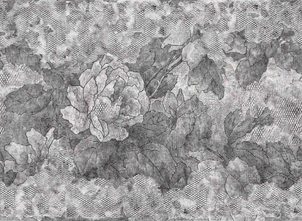 Çiçek Desenli | 3D Çiçek Posteri | DECOBEE-F553