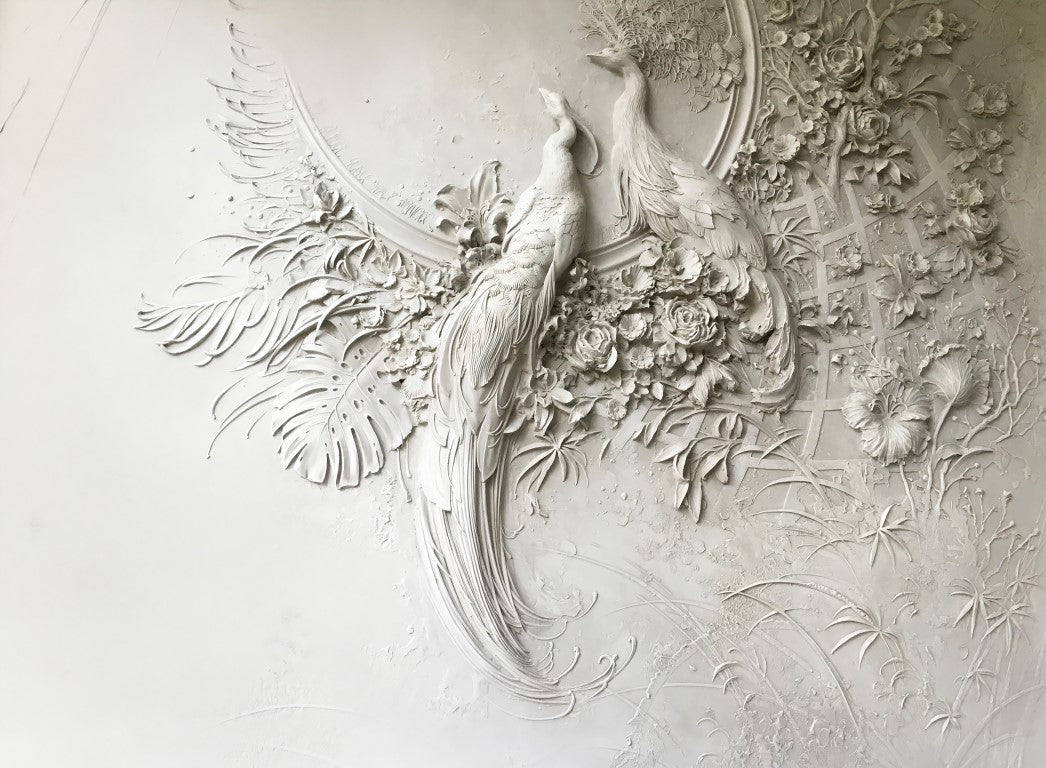 Kabartma Görünümlü | 3D Rölyef Posteri | DECOBEE-R207