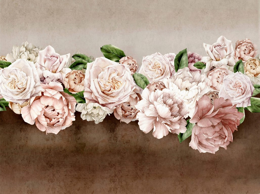 Çiçek Desenli | 3D Çiçek Posteri | DECOBEE-F630