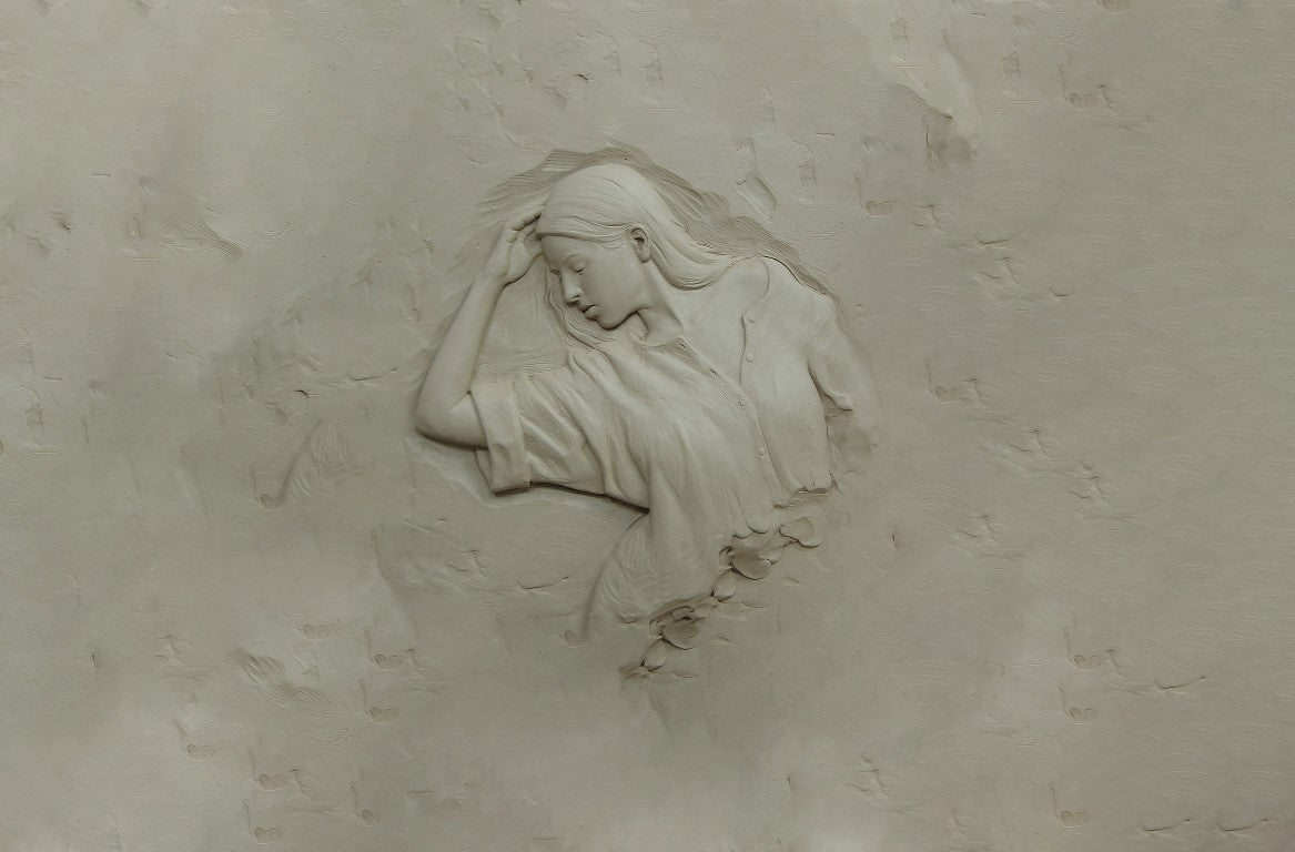 Kabartma Görünümlü | 3D Rölyef Posteri | DECOBEE-R224