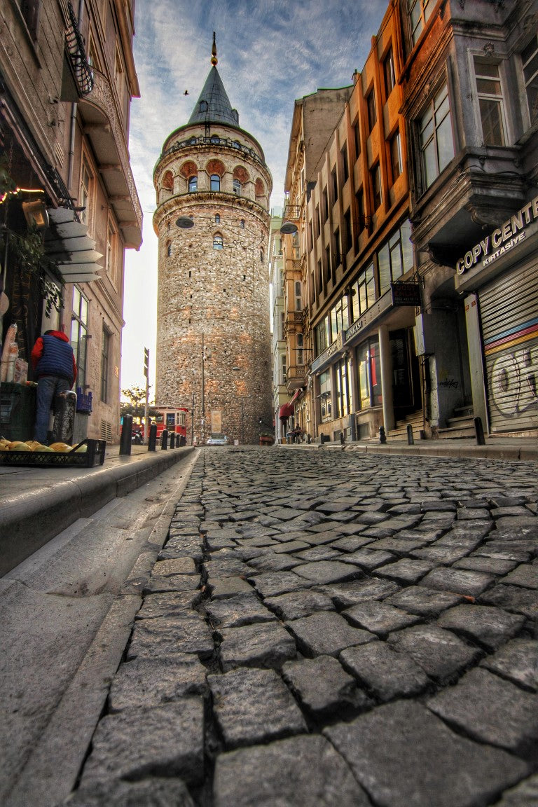 Şehir Görünümlü | 3D Şehir Posteri | DECOBEE-CT055
